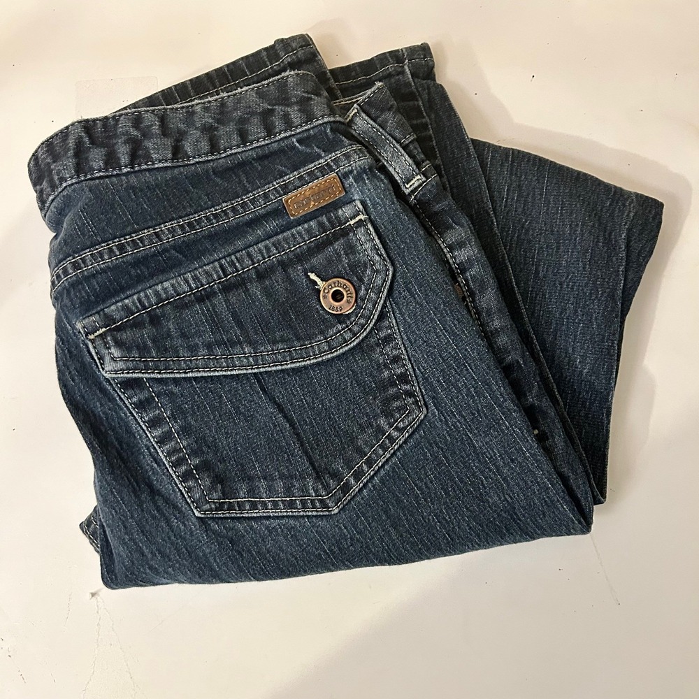 Carhartt‎ Women's Modern Fit Blue Jeans Size 29x34